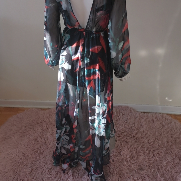 Asymmetrical Maxi Dress - Picture 10 of 11